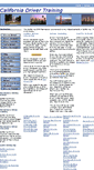 Mobile Screenshot of cal-driver-training.com